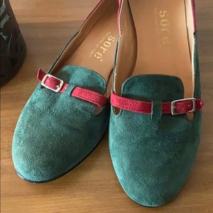 Vero Cuoio Sore Womens Size 35 Red and Green